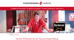 Desktop Screenshot of fleischer-hamburg.de