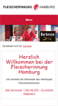 Mobile Screenshot of fleischer-hamburg.de